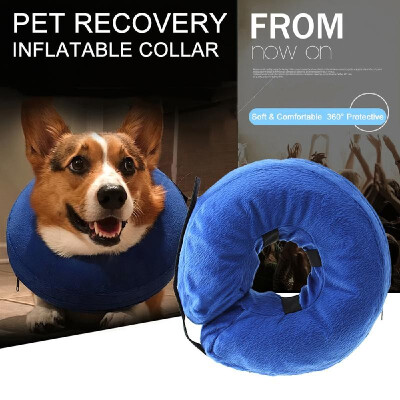 

Pet Dog Recovery Collar Protective Inflatable Collar Anti-bite Anti-lick for Dogs Cats Pets