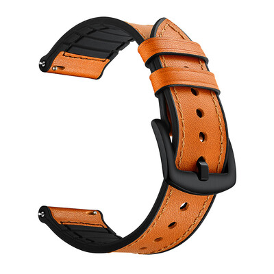 

〖Follure〗Leather WatchBand Wrist Straps Bracelet for Huami Amazfit Bip Youth watch 20mm
