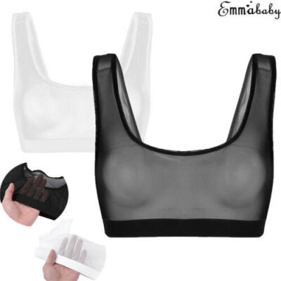 

Women Crop Mesh Vest Tops Strappy Sports Bra Bralette Lingerie Nightwear Bustier