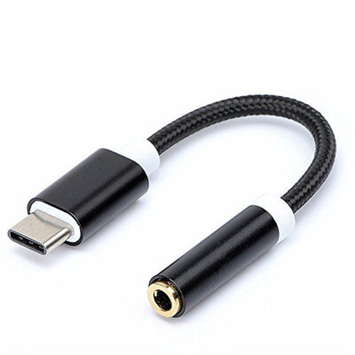 

Type-C to 35mm Earphone Jack Stereo Adapter Connector Converter Cable for Xiaomi 6