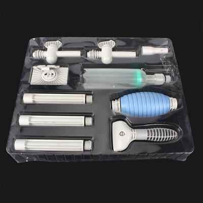 

Greensen Aquarium Fish Tank Cleaning Tool Set with Scraping Algae Brush Water Change Cleaner Pump