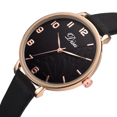 

RM Luxury Fashion Lady Leather Belt Watch Butterfly Analog Quartz Watch