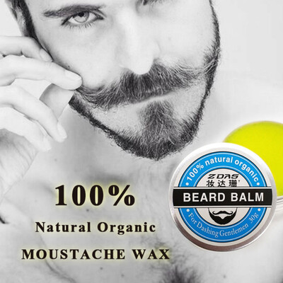 

30g Mans Beard Nourishing Moisturizing Whiskers Beard Care Styling Cream Beard Wax Oil Long Lasting
