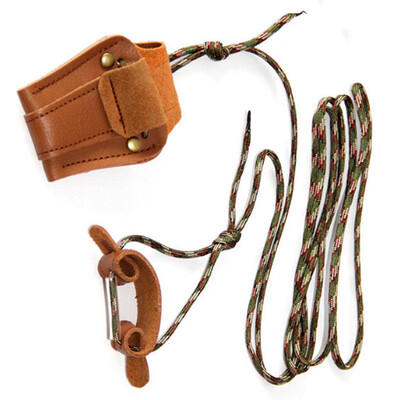

Recurve Bow Bow Stringer Archery Cow Leather Rope String Installation Repair