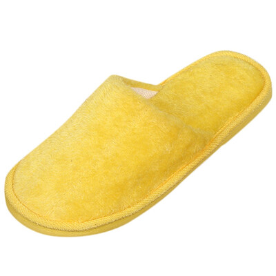 

Rose Women Warm Home Plush Soft Slippers Indoors Anti-slip Winter Floor Bedroom Shoes