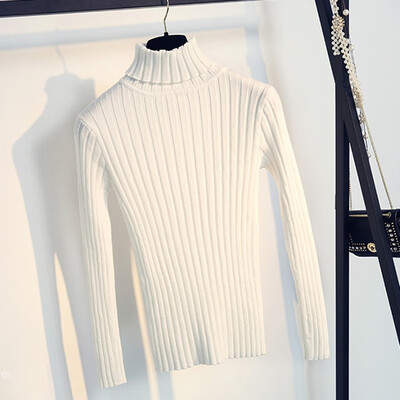 

Warm Women Turtleneck Sweater 2018 Autumn Winter Knit Women Sweaters And Pullover