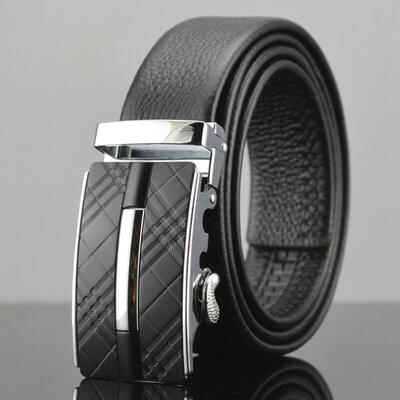 

new Cowhide Genuine Leather Belts For Men Luxury Automatic Buckle Cinturones Hombre designer belts mens high quality belt GH146