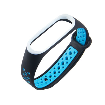 

ECSEM Silicone Strap for Xiaomi Mi Band 4 Smartwatch Breathable Sport Wristband Accessoy for Xiaomi Mi Band 43 Fitness Trackers