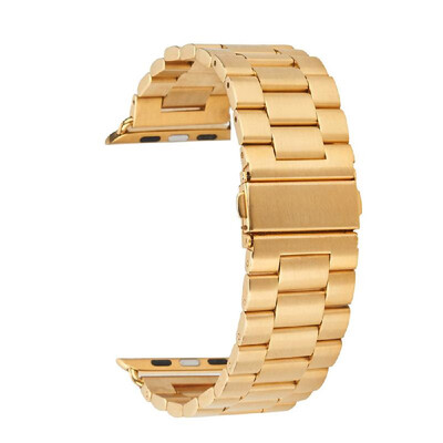 

3842mm Stainless Steel Elegant Watchband Metal Luxury Watch Band with Connector for Apple