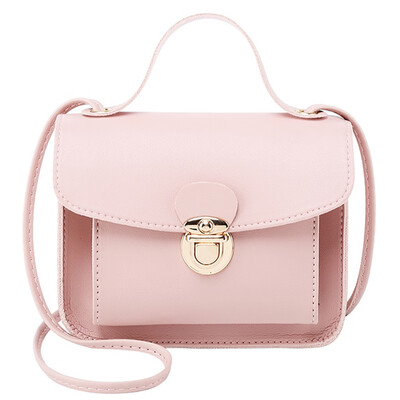 

Women Handbags Luxury Square PU Leather Patchwork Shoulder Bag Girl Small Flap Crossbody Bags Ladies Phone Purse T10