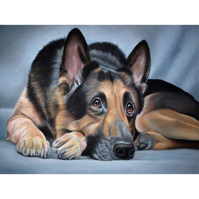 

DIY Diamond Painting Dog Cross Stitch Rhinestone Embroidery Mosaic Kit