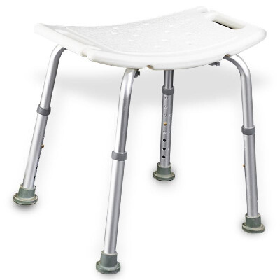 

Bathroom Shower Bench Adjustable Height Medical Shower Tub Stool Lightweight Bath Shower Seat Anti-slip Shower Chair for Elderly