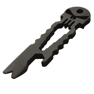 

Skull Tactical EDC Multifunction Survival Tool Key Chain Bottle Opener New