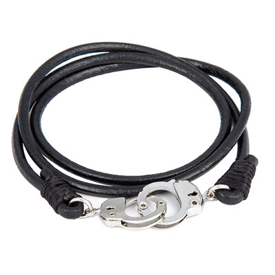 

Simple Style Multi-layer Leather Rope Retro Wristband Charm Bangles Handcuffed Bracelet