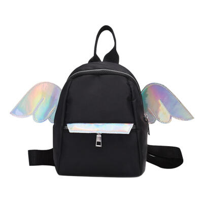 

Women Wing Butterfly Cute Backpack Teenager Girls School Nylon Rucksack