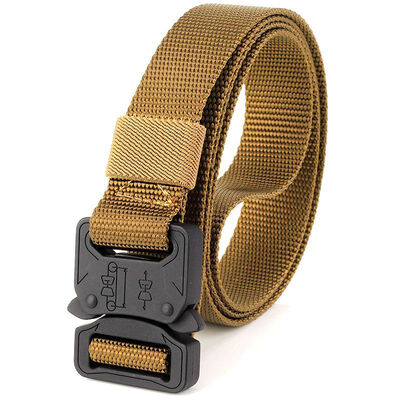 

Military Canvas Belt Men Tactical Designer 25CM Width Army Belts For Jeans Pants Nylon Belt Black Metal Buckle Thin Waist Belt