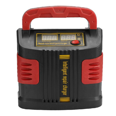 

12V24V Portable Electric Car Emergency Battery Booster Intelligent Pulse Repair Type ABS LCD Battery Strong ChargingAutomatic Ci