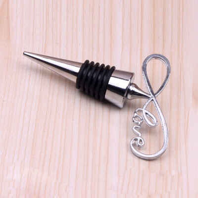 

JPGIF Zinc Alloy Wine Bottle Stopper Metal Clear Rhinestones