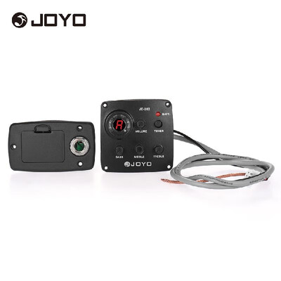 

JOYO JE-303 Acoustic 3-Band EQ Equalizer Guitar Piezo Pickup Preamp Tuner System with LCD Display