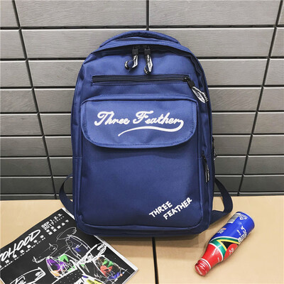 

Backpack Mens Fashion Port Windshield Backpack Multilayer Chao Brand High School StudentsBackpack Recreational Backpack