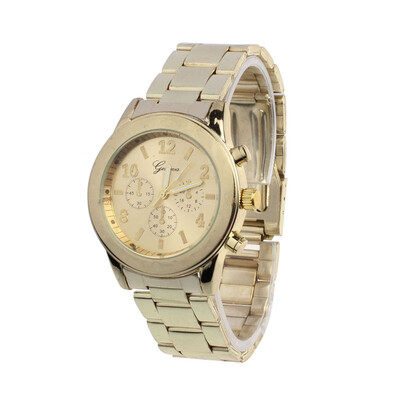 

Quartz Watch Womans Alloy Stainless Steel New Geneva Ladies Women clock montre femme acier inoxydable high quality Watches40