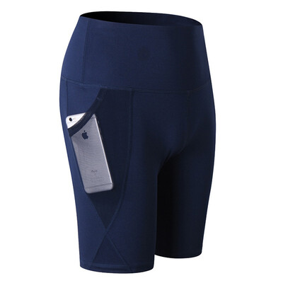 

YUERLIAN Womens High Waist Yoga Pocket Shorts Quick Dry 2024 7487