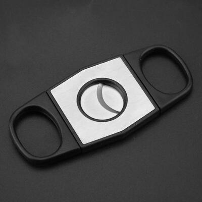 

Greensen Portable Double Stainless Steel Blade Pocket Cigar Cutter Knife Scissors