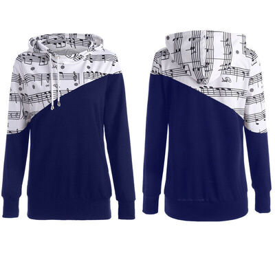 

SUNSIOM Men Women Hoodie Sweater Hip-hop Skateboard 3D Music Sweatshirts Pullover Coats