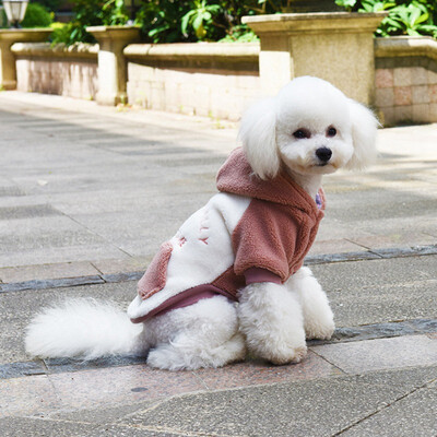 

Pet Dog Coat Winter Pet Dog Clothes Hoodie Cotton Ropa Perro French Bulldog Clothing For Dogs Pets Clothing Pug For Small Dogs