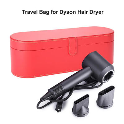 

Greensen Hair Dryer Storage BoxHair Dryer PU Leather Storage Box for Dyson Supersoni Travel Carry Case Gift Box