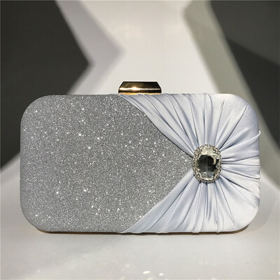 

Tailored Women Solid Color Evening Bag Hand Chain Bag Clutch Bags