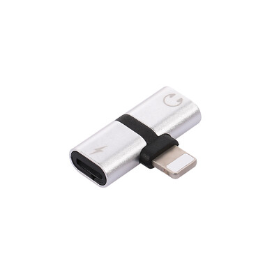 

Lightning to Dual Lightning Earphone Charging Cable Lightning Audio Cable T Shape Audio Adapter Earphone Charge Converter for iPho