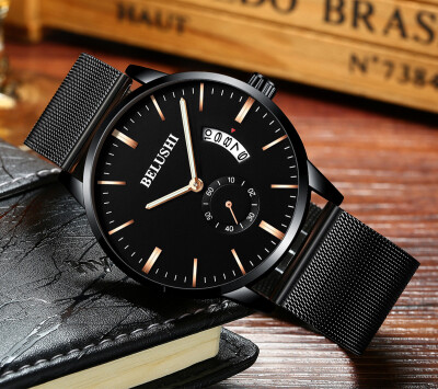

Watch male high school students mens watch sports Korean version of simple quartz watch waterproof trend automatic mechanical wat