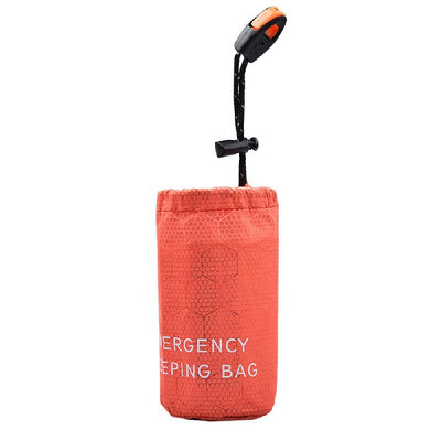 

Portable Thermal Emergency Sleeping Bag with Compression Storage Sack for Camping Exploring