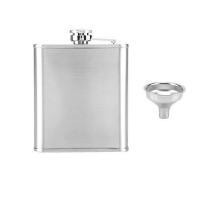 

Greensen 5 Ounce Stainless Steel Cigarettes Case Unique Hip Flask Liquor Bottle Cigarettes Case White