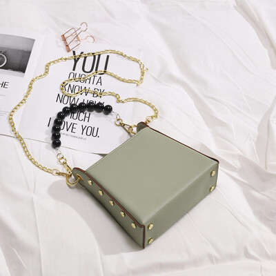 

Advanced sense bag Western style texture 2019 latest version of small bag female hand bag shoulder Messenger bag female wild ins