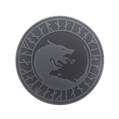 

Gobestart Viking Wolf Patch Tactical Patch Flag Magic Stickers Badge Decoration