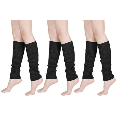 

Tailored Women & Men Fluorescence Color Stripe Boot Cuffs Warmer Knit Leg Party Stockings