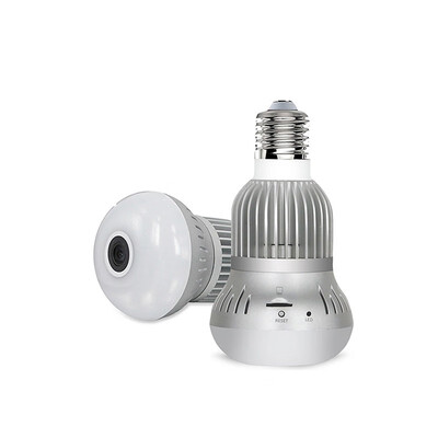 

HD 1080P 36 degree WIFI wireless IP security camera E27 bulb Panorama Fisheye lens YC-A-04