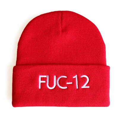 

redCherry Singer Billie Eilish Embroidery Skull Beanie Hat Hip Hop Knitted Warm Winter Hat