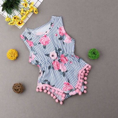 

Newborn Infant Baby Girls Romper Bodysuit Jumpsuit Outfits Sunsuit Clothes