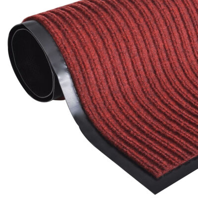 

Red PVC Door Mat 2 9" x 4 9