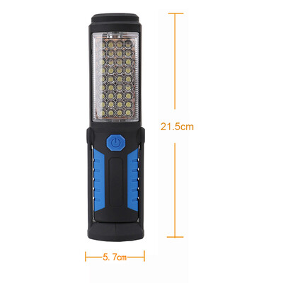 

36 5LED Work Light USB Charging Car Repair Light Flashlight 2 Mode ABS Durable