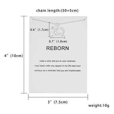 

Rinhoo Birthday Gifts 12 Constellation Zodiac Pendant Necklace With White Card Silver Color Animal Horse Rabbit Choker Necklace