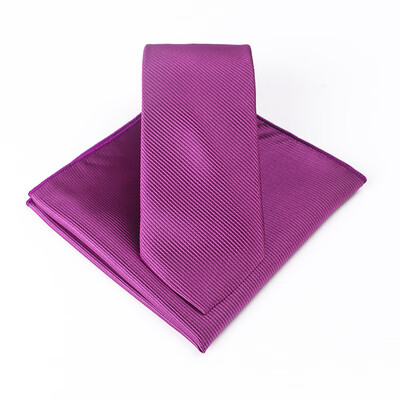 

Mens Thread Tie Set Multicolor Solid Color Monochrome Tie Set Pocket Towel 15 Color Wholesale One Generation