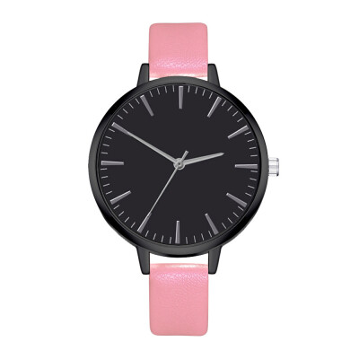 

Casual Style Women Watches Fashion Scale Dial Ladies Quartz Wristwatch Featured Leather Strap Fashion Clock Zegarki Damskie