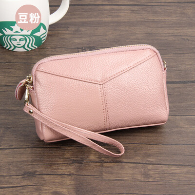

Has been quality inspection new fashion leather ladies clutch bag Korean version of the leather ladies purse handbags mobile phone bag