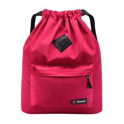 

Tailored New Womens Bag Drawstring Bag Outdoor Sports Backpack Casual Student Backpack