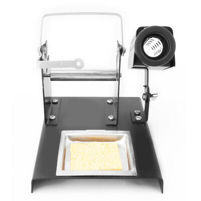 

Greensen Soldering Iron Stand Solder Holder Support Station Fixed Mount Metal Base with Rosin