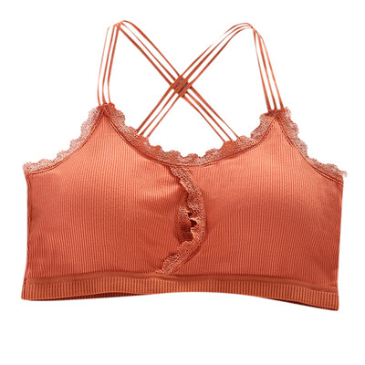 

Toponeto Women Sexy Tank Top Seamless Lace Bra Underwear Bra Ladies